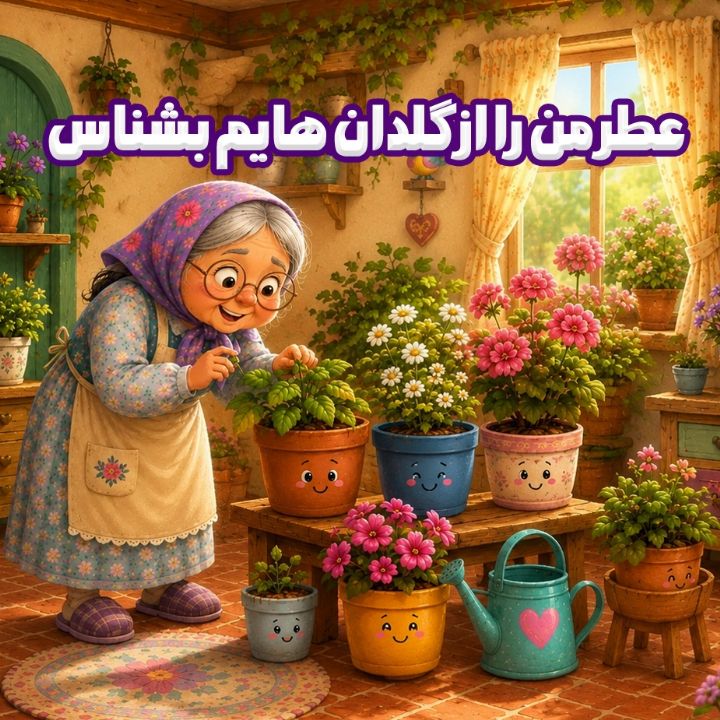 عطر من را از گلدان‌هایم بشناس 