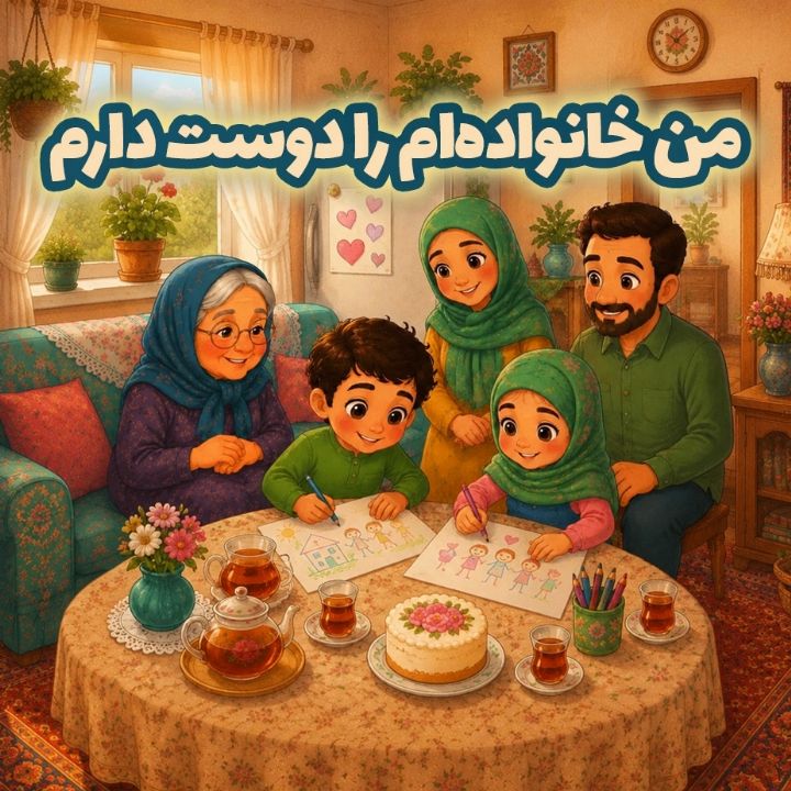 من خانواده‌ام را دوست دارم