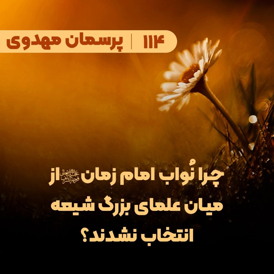 چرا نُواب امام زمان(عج) از میان علمای بزرگ شیعه انتخاب نشدند؟