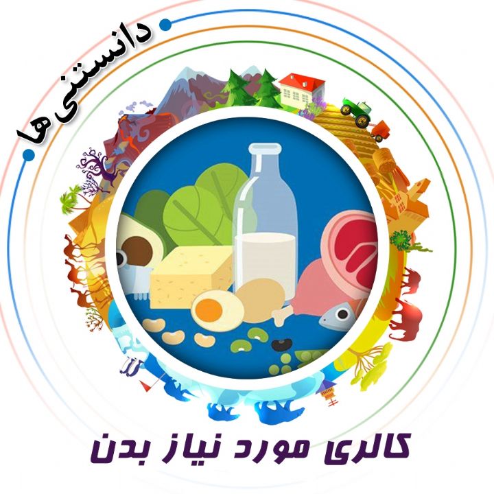 كالری مورد نیاز بدن