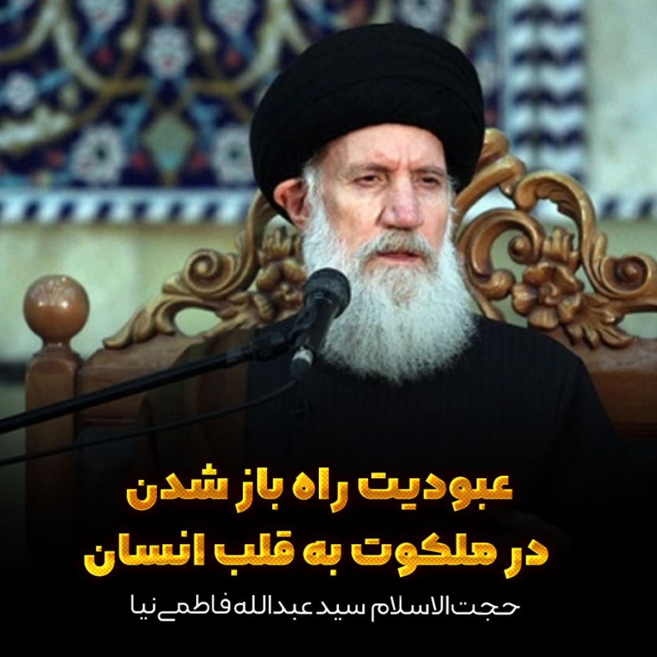 حجت‌ الاسلام و المسلمین سید عبدالله فاطمی‌نیا