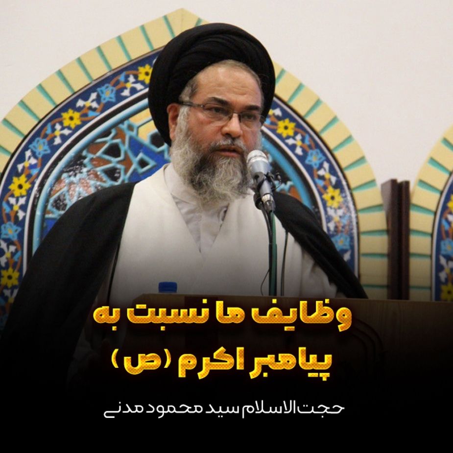 حجت‌ الاسلام سیدمحمود مدنی