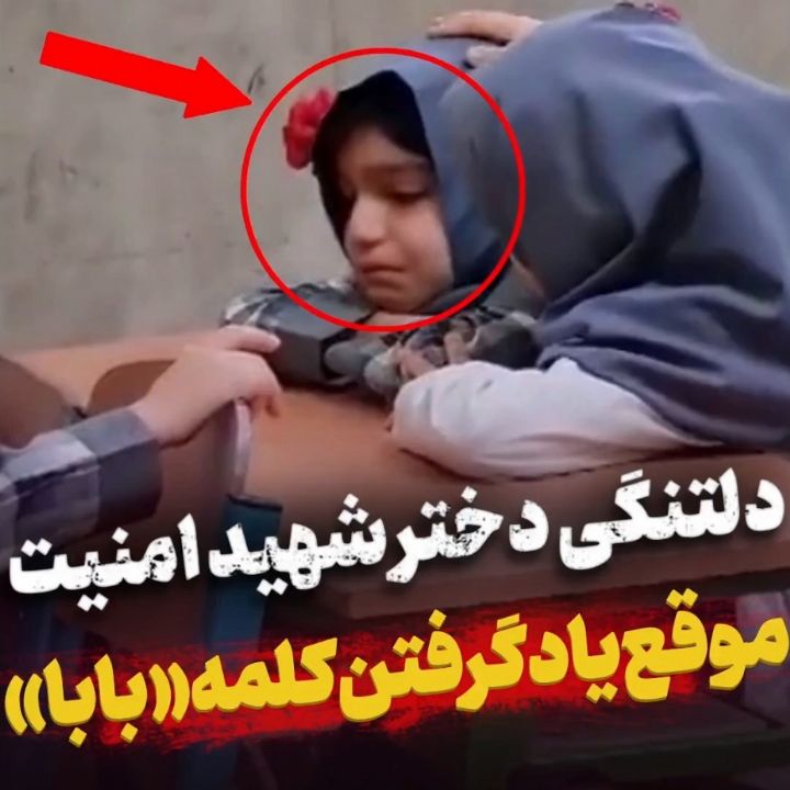 دلتنگی‌ دختر شهید امنیت