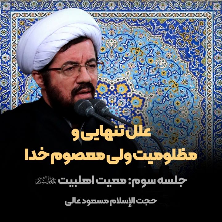 علل تنهایی و مظلومیت ولی معصوم خدا