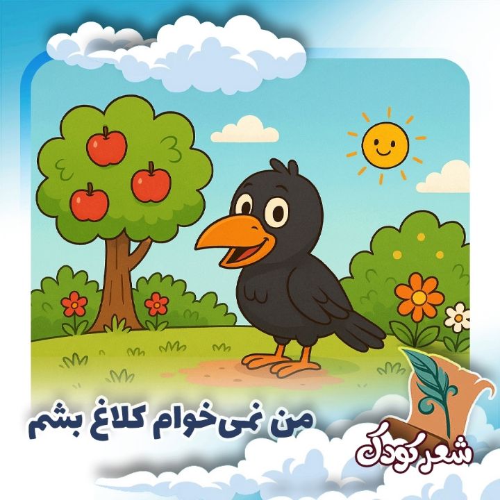 من نمی‌خوام كلاغ بشم