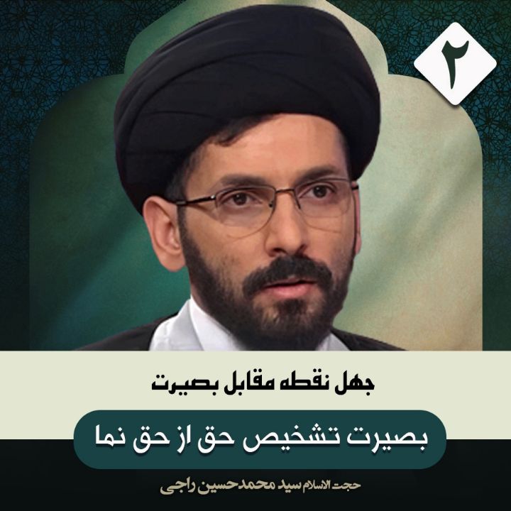 جهل نقطه مقابل بصیرت