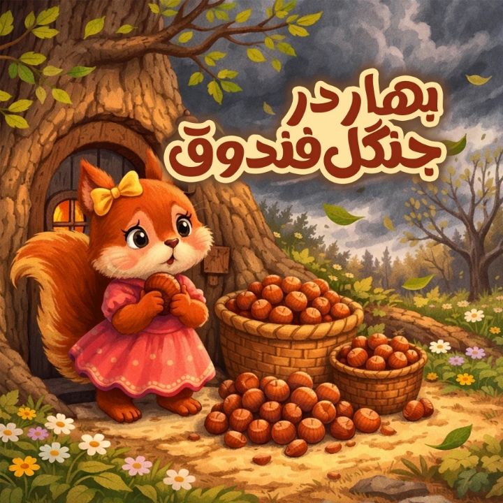 بهار درجنگل فندوق