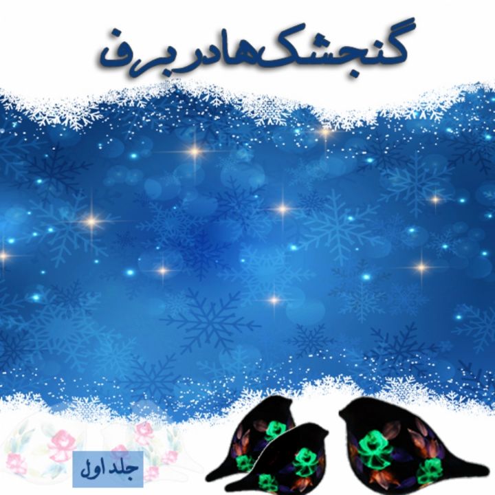 گنجشك ها در برف 