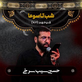 شب نهم (شب تاسوعا) محرم 1402- حسین سیب سرخی