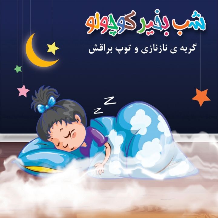 گربه ی نازنازی و توپ براقش 