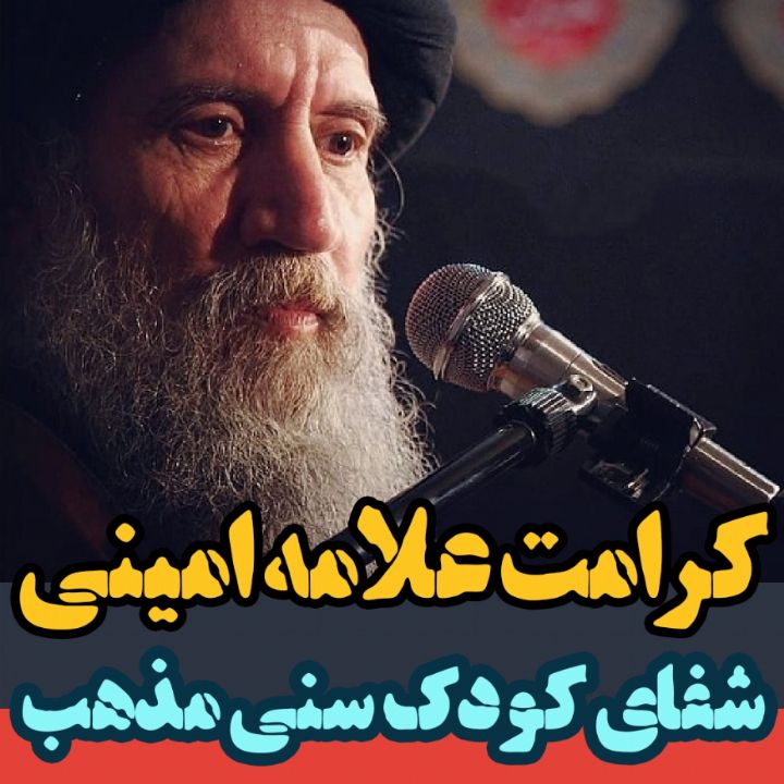 علامه امینی و شفای كودك سنی مذهب